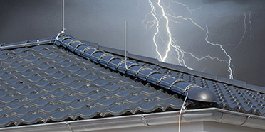 Äußerer Blitzschutz bei Elektro Sülzner in Mihla