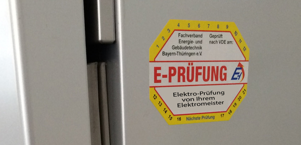 Elektro-Prüfung bei Elektro Sülzner in Mihla